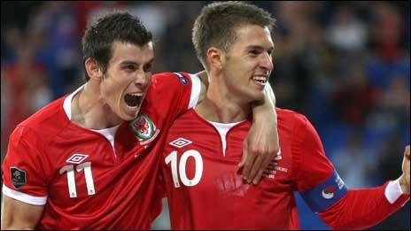 Gareth Bale and Aaron Ramsey