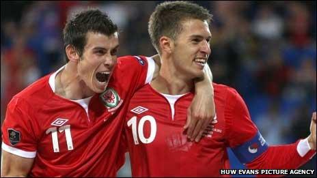 Gareth Bale and Aaron Ramsey