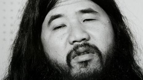 Former cult leader Shoko Asahara, accused of masterminding the 1995 Sarin gas attack on Tokyo's subway