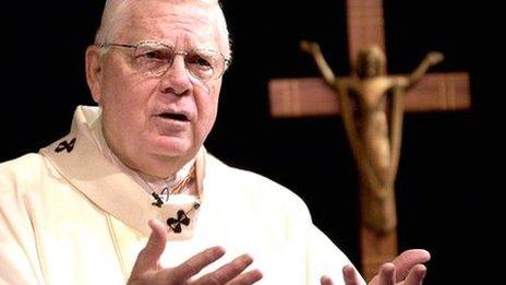 2002 file picture of Cardinal Bernard Law