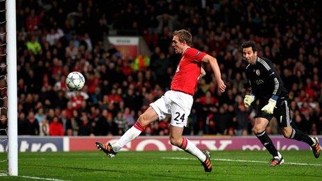 Manchester United's Darren Fletcher