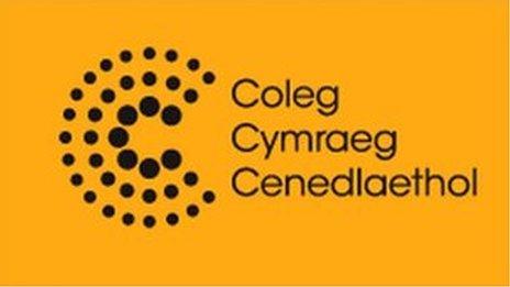 Logo Coleg Cymraeg Cenedlaethol