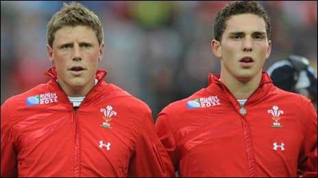 Rhys Priestland and George North