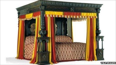 The Great Bed of Ware, England, ca.1590