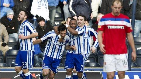 Kilmarnock beat Rangers 1-0 at Rugby Park
