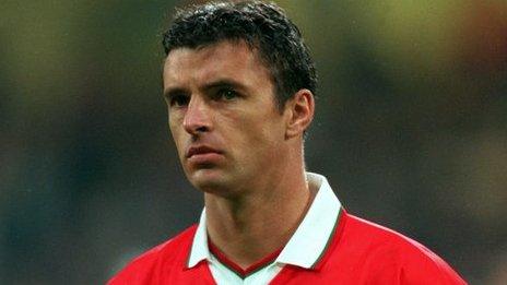 Gary Speed made his Wales debut against Costa Rica in 1990