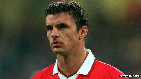 Gary Speed made his Wales debut against Costa Rica in 1990