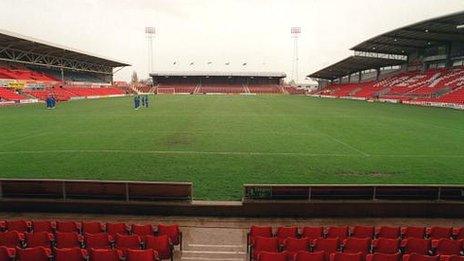 The future of football at the Racecourse Ground now looks secure