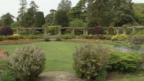 Mount Stewart garden