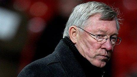 Sir Alex Ferguson picked nine internationals in his team