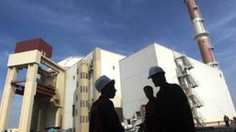 The reactor building at the Russian-built Bushehr nuclear power plant in southern Iran - 26 October 2010