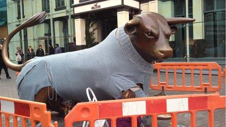 Bullring statue