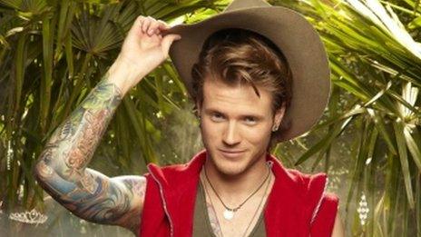 Dougie Poynter. Harry Page/ITV/Rex Features/PA Wire