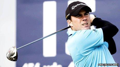 Scottish golfer Richie Ramsay