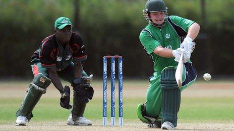 Paul Stirling in action against Kenya last year