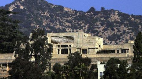 Ennis House in Los Angeles