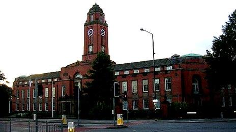 Trafford Town Hall courtesy of Keith Williamson