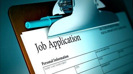 Job application form