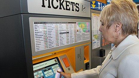 New Metro ticket machines