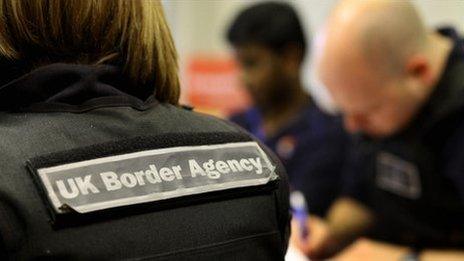 UK Border Agency staff