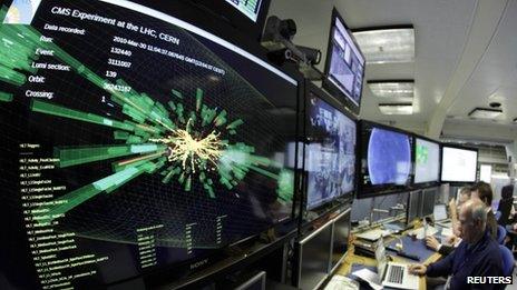 Control room at Cern