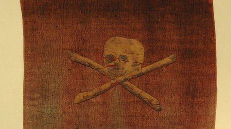 The Jolly Roger flag