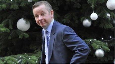 Education Secretary Michael Gove