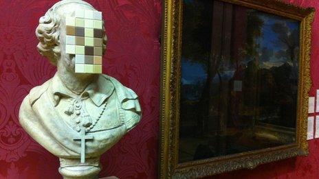 Banksy sculpture