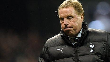 Tottenham Hotspur boss Harry Redknapp