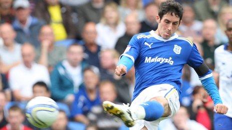 Cardiff City midfielder Peter Whittingham