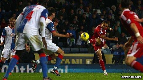 Peter Odemwingie scores West Brom's winner