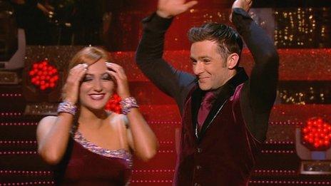 Harry Judd and Aliona Vilani