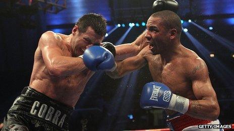 Carl Froch (left) and Andre Ward