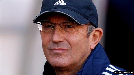 Stoke City manager Tony Pulis