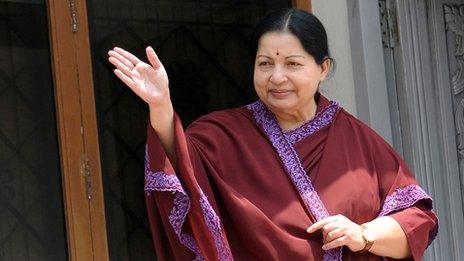 Tamil Nadu Chief Minister J Jayalalitha