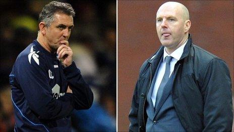 Owen Coyle and Steve Kean