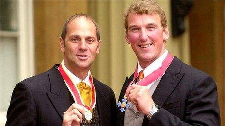 Sir Steve Redgrave and Matthew Pinsent