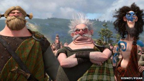 Still from new Pixar film Brave. Pic: Disney/Pixar