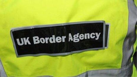 A UK Border Agency official