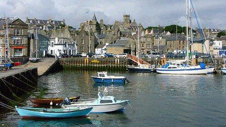 Lerwick harbour