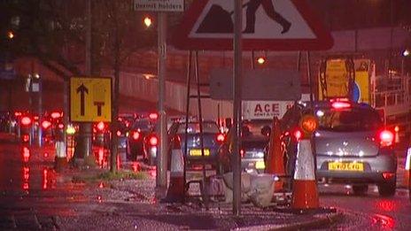 Hammersmith flyover delays