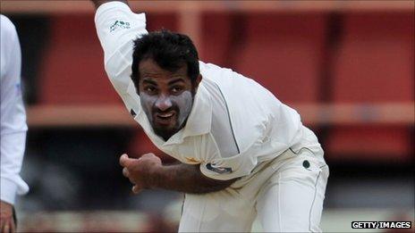 Pakistan pace bowler Wahab Riaz