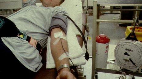 Blood donor