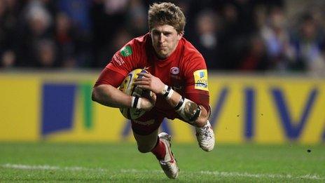 Saracens' David Strettle