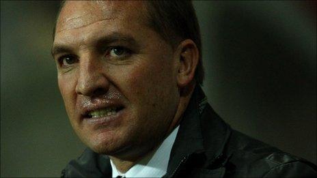 Swansea manager Brendan Rodgers