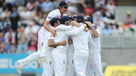 England's Test team