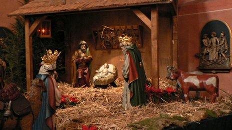 Christmas crib