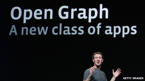 Mark Zuckerberg presents Facebook's Open Graph