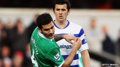 Bradley Johnson and Joey Barton