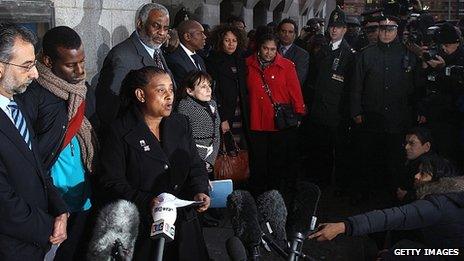 Doreen, mother of Stephen Lawrence, speaking at press conference, 3 January 2012